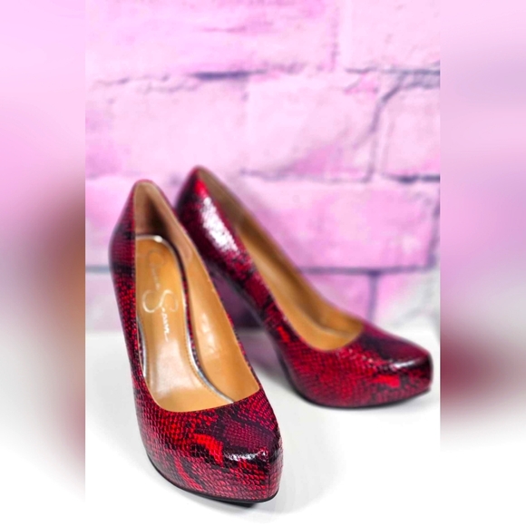 Jessica Simpson Parisah Platform Stiletto Size 8.5 - Picture 4 of 7